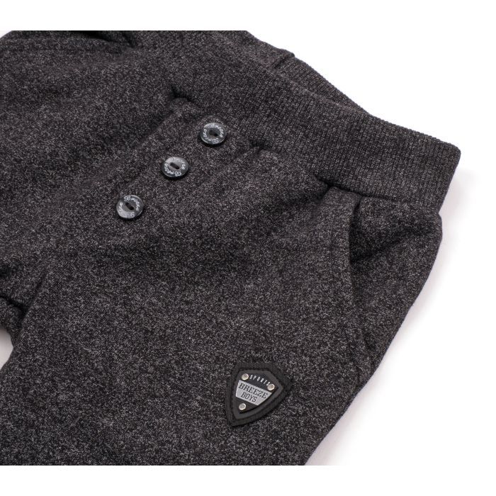 Штани дитячі Breeze з кишенями (14334-74B-black) зображення 3