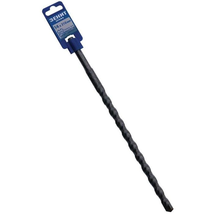 Бур Зеніт "ПРОФІ" SDS-Plus 14х310 мм, спираль 4S (20014310)
