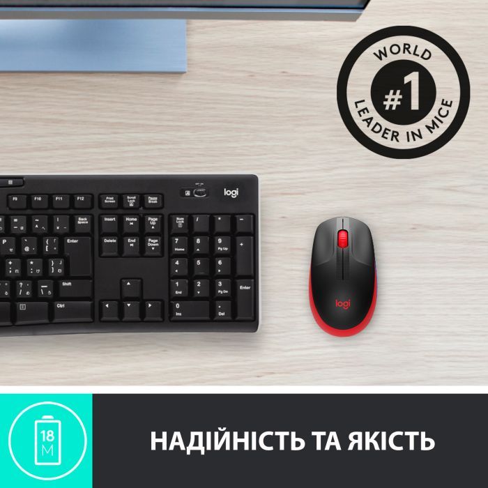 Мышка Logitech M190 Charcoal (910-005905) изображение 5