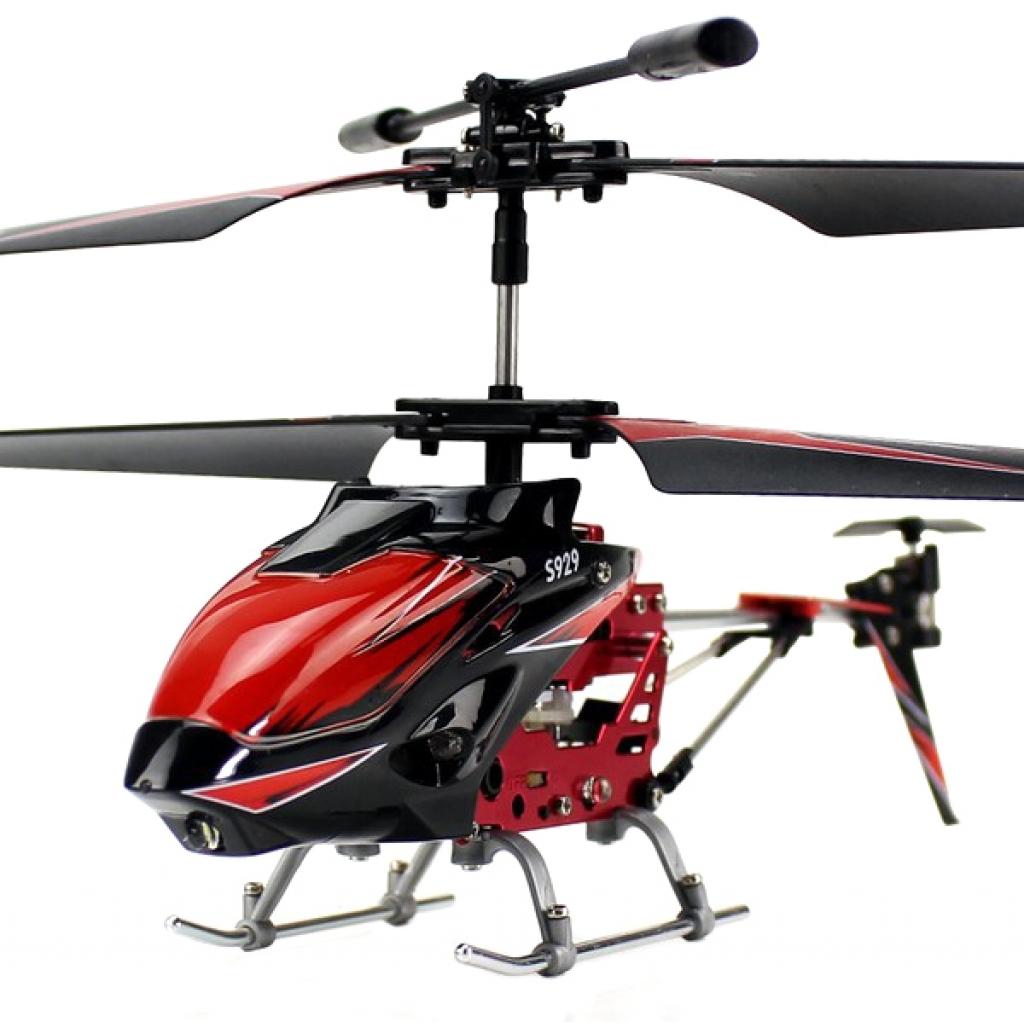 Радіокерована іграшка WL Toys Вертоліт 3-канальний на і/ч керуванні з автопілотом (WL-S929r) зображення 2