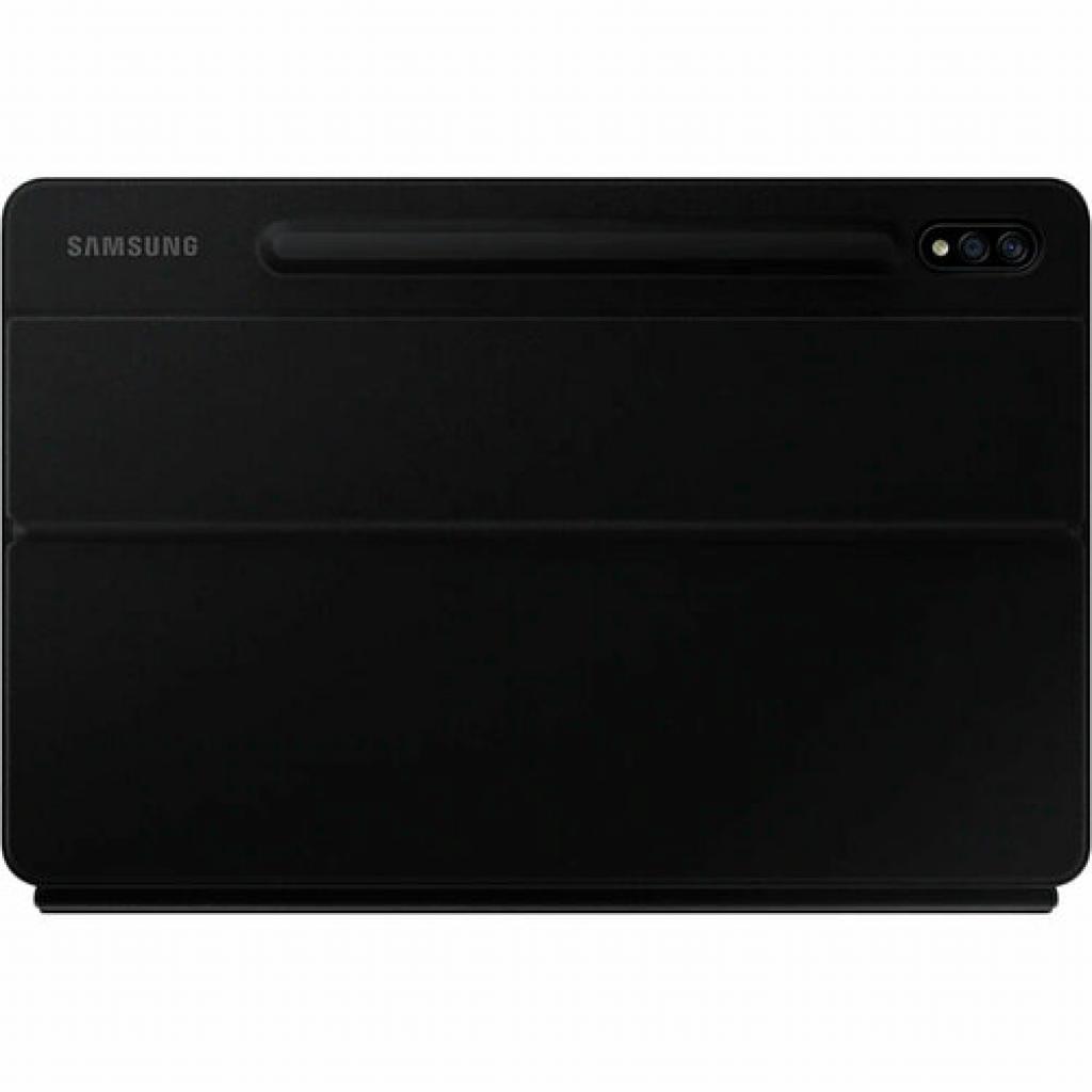Чохол до планшета Samsung Book Cover Keyboard Galaxy Tab S7 (T870) Black (EF-DT870BBRGRU) зображення 2
