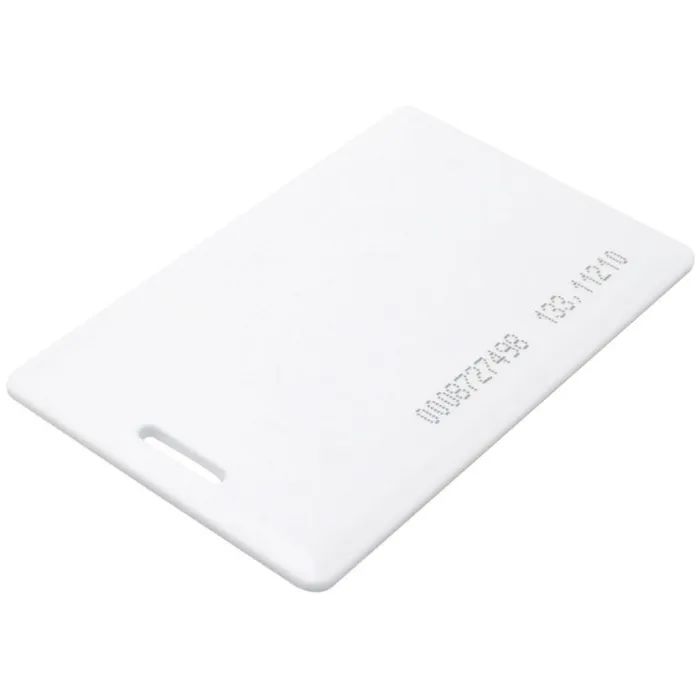 Безконтактна картка EM-Marine 1.8мм white, чип TK4100 с номером (1.8мм white, чіп TK4100 з номером) зображення 2