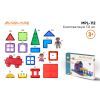 Конструктор Magplayer магнітні плитки 112 ел. (MPL-112) зображення 2