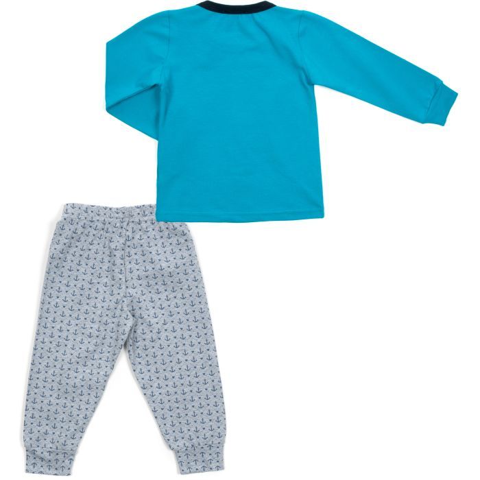 Піжама дитяча Matilda з якорями (12129-2-92B-blue) зображення 4