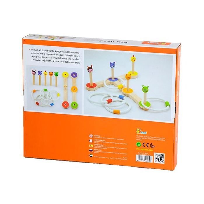 Ігровий набір Viga Toys Кидання кільця (50174) зображення 4