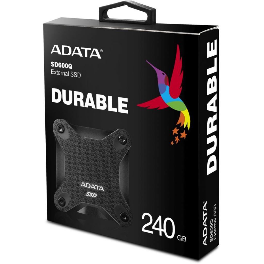 Накопитель SSD USB 3.2 480GB ADATA (ASD600Q-480GU31-CBK) изображение 4