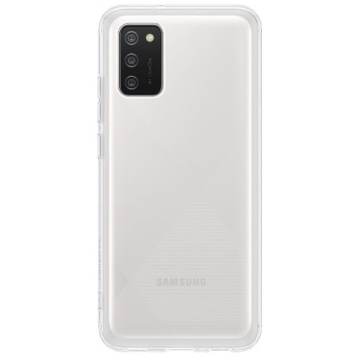 Чохол до мобільного телефона Samsung Soft Clear Cover Galaxy A02s (A025) Transparent (EF-QA025TTEGRU) зображення 2