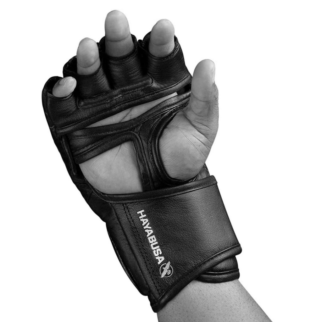 Перчатки для MMA Hayabusa T3 - Black L 4oz Original (HB_T3_MMA_Black_L) изображение 4