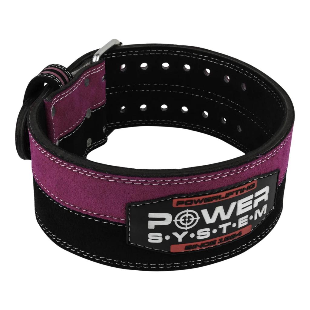 Атлетичний пояс Power System Strong Femme Black/Pink M (PS_3850_M_Bl/Pink)