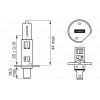 Автолампа Bosch галогенова 55W (1 987 302 011) изображение 5