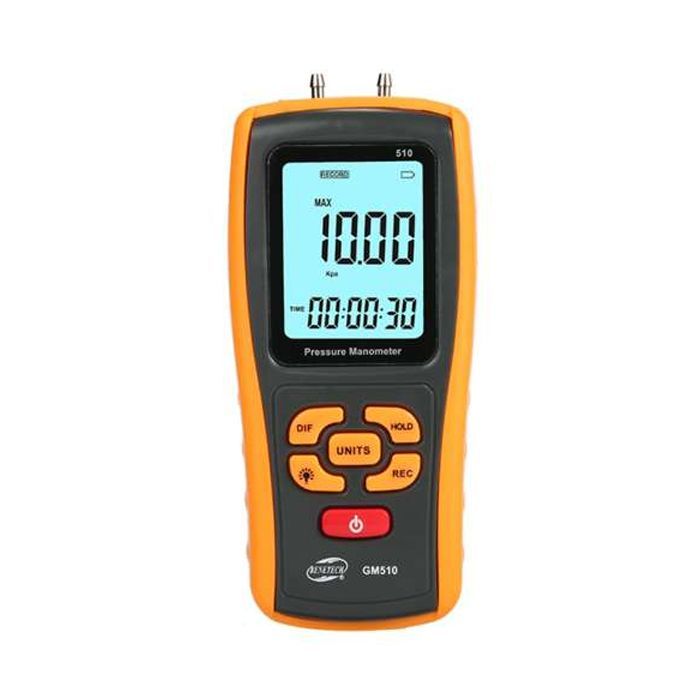 Манометр Benetech мікро, диференційного тиску USB (GM510)