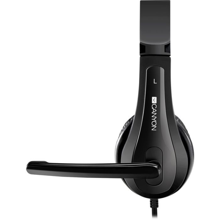 Навушники Canyon HSC-1 Black (CNS-CHSC1B) зображення 2