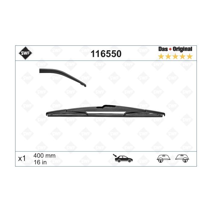 Щетка стеклоочистителя SWF 116550