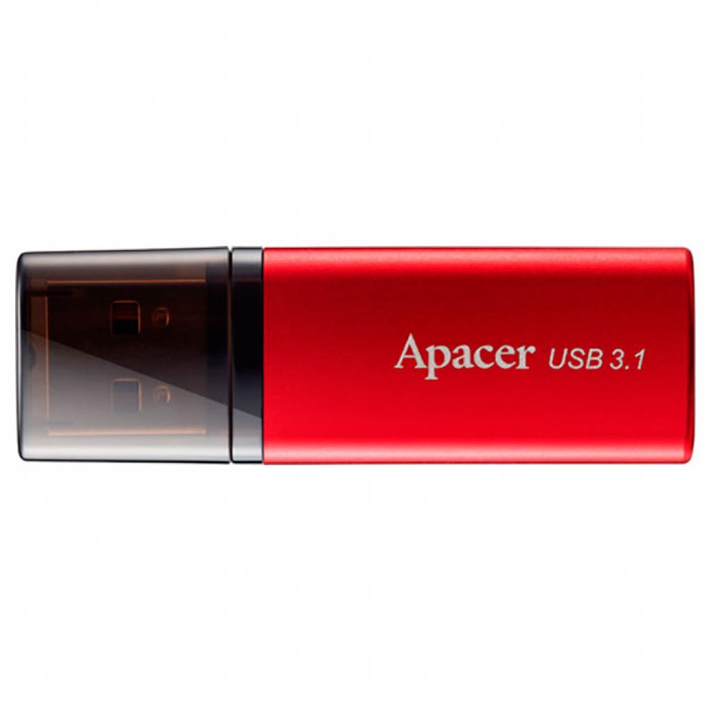 USB флеш накопитель Apacer 128GB AH25B Black USB 3.1 (AP128GAH25BB-1)