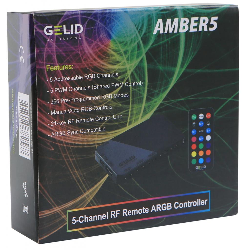 Модуль управления подсветкой Gelid Solutions AMBER 5 ARGB (RF-RGB-01) изображение 5