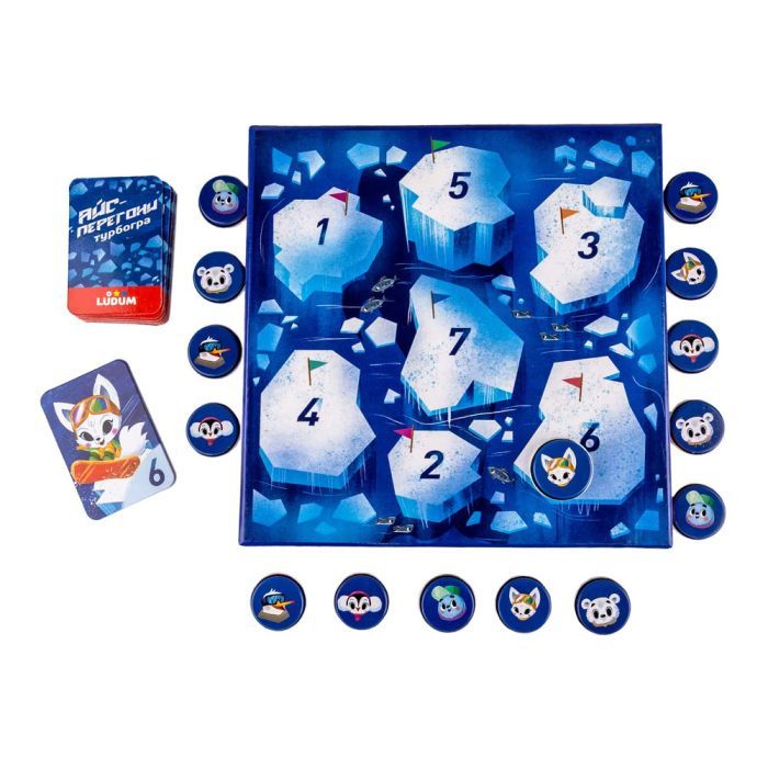 Настольная игра Ludum Айс-гонки (LG2047-53) изображение 3
