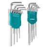 Набор инструментов Total ключей шестигранных+TORX 18шт. (THT106KT0181) изображение 2