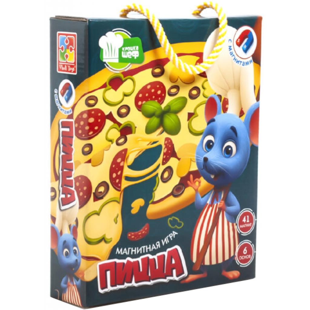 Развивающая игрушка Vladi Toys Магнитная кулинарная игра Пицца, рус (VT3004-08)