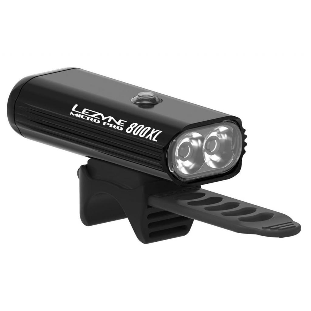Передняя велофара Lezyne Micro Drive PRO 800XL Remote Loaded 800 Lm Black (4712806 002367)