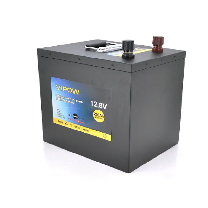 Батарея LiFePo4 Vipow LiFePO4 12.8V-200Ah (LiFePO4128-200/100)
