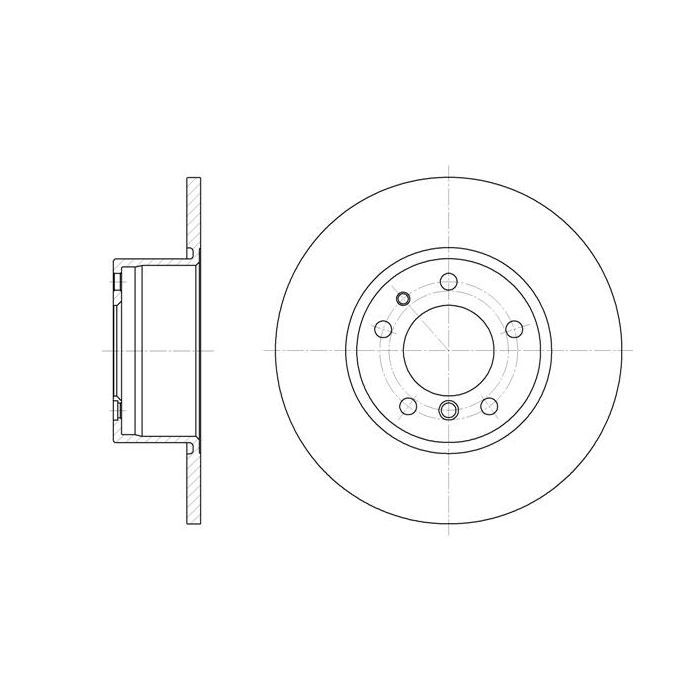 Тормозной диск REMSA 6347.00