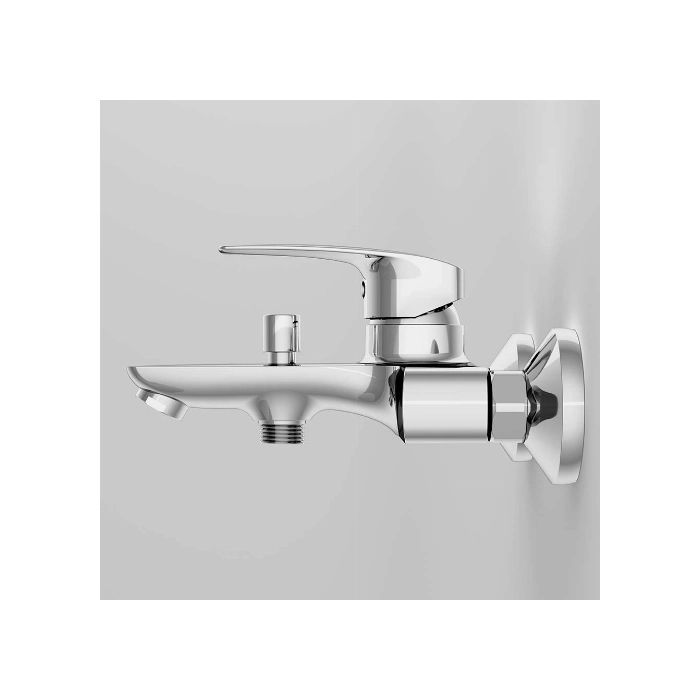 Змішувач AM.PM Tender, д/ванни/душу, хром (F45E10000) зображення 3