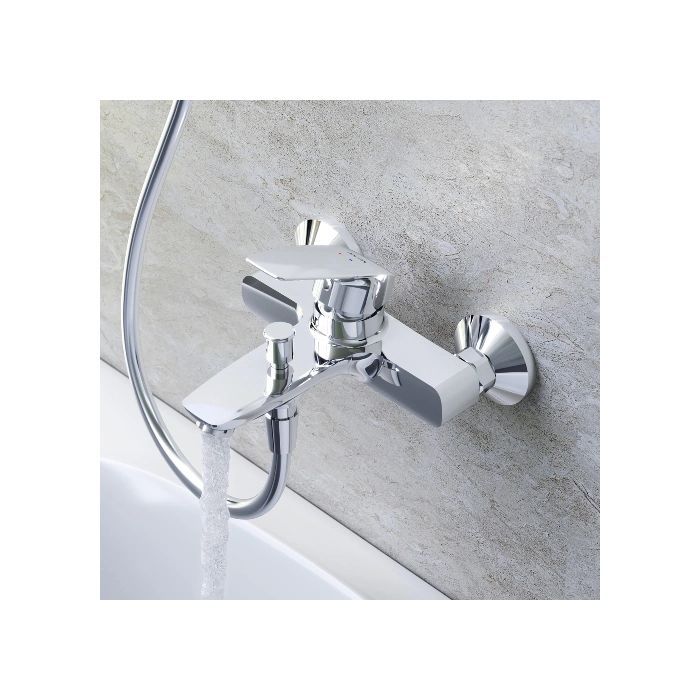 Змішувач AM.PM Tender, д/ванни/душу, хром (F45E10000) зображення 5