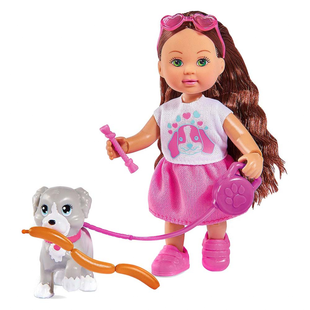 Кукла Simba Эви Холидей Друг с собачкой и аксессуарами (5733272)