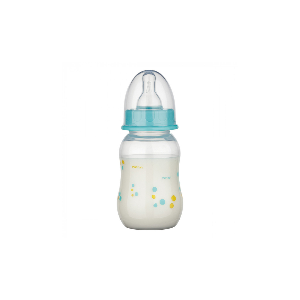 Бутылочка для кормления Baby-Nova Droplets 130 мл Голубая (3960073)