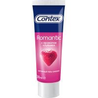 Интимный гель-смазка Contex Romantic с ароматом клубники (лубрикант) 30 мл (5060040304532)