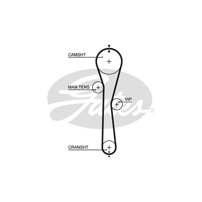 Ремень ГРМ Gates 5577XS