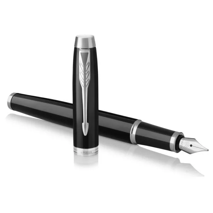 Ручка пір'яна Parker IM 17 Black CT  FP F (22 111) зображення 4