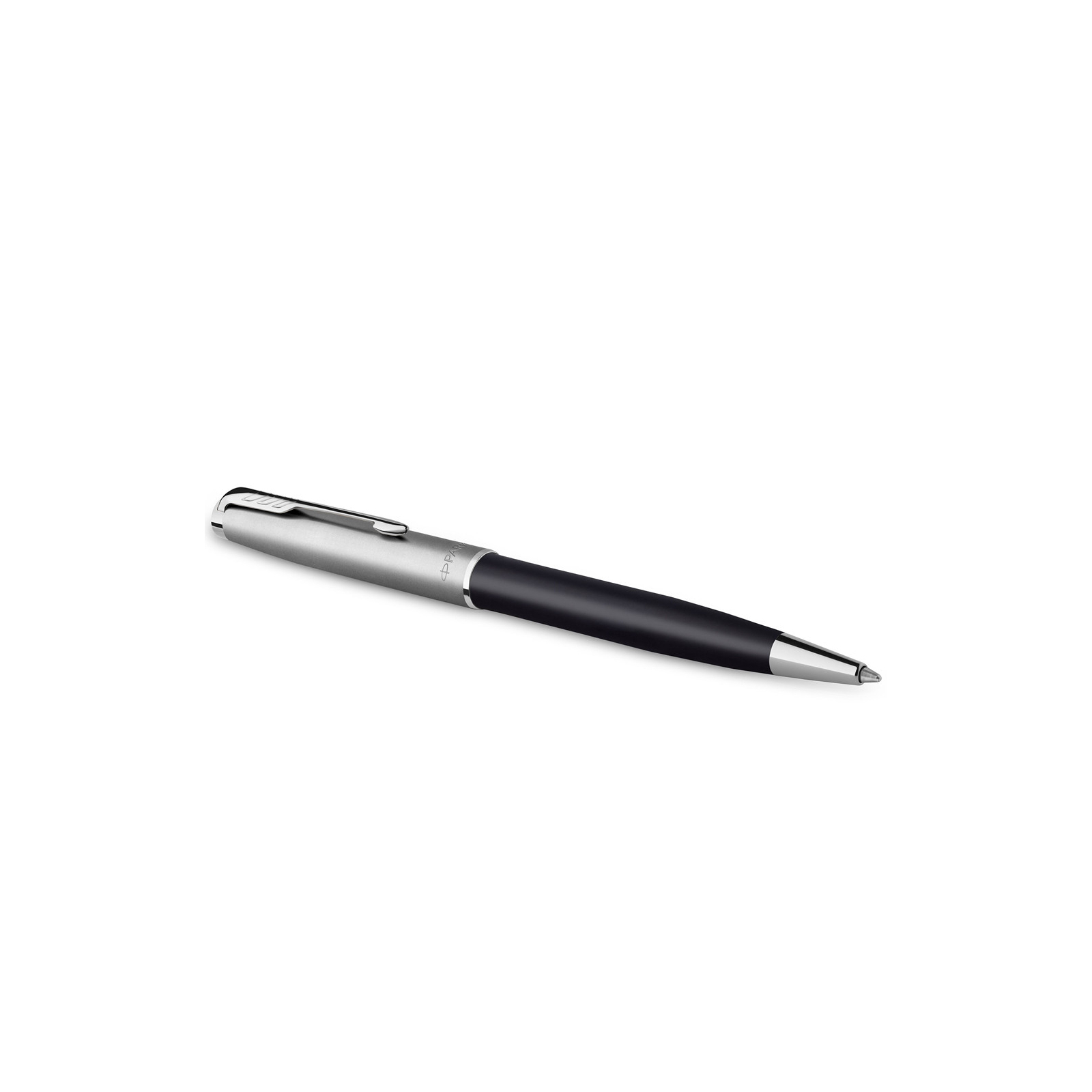 Ручка шариковая Parker SONNET 17 Essentials Metal Black Lacquer CT BP (83 532) изображение 2