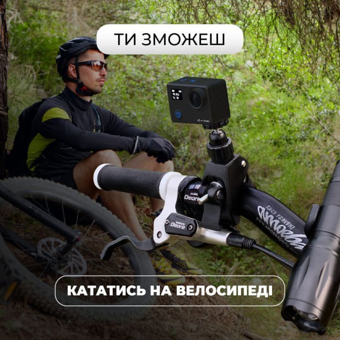 Экшн-камера AirOn ProCam 8 Black Blogger Kit 30 in 1 (69477915500063) изображение 3