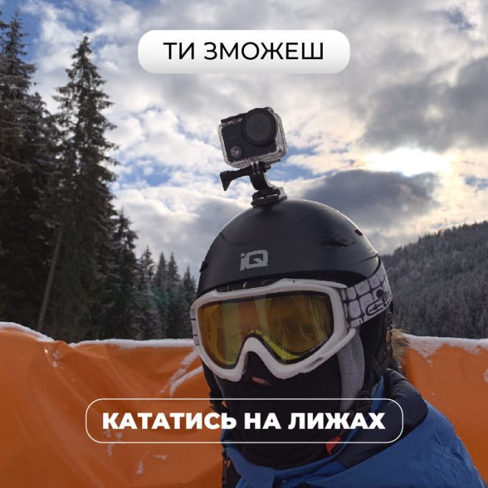 Экшн-камера AirOn ProCam 8 Black Blogger Kit 30 in 1 (69477915500063) изображение 7