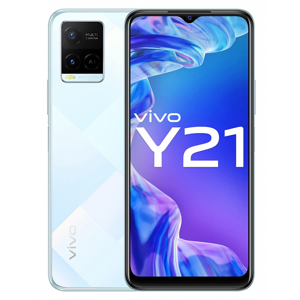 Мобильный телефон Vivo Y21 4/64GB Metallic Blue изображение 7
