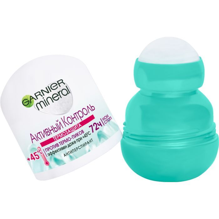 Антиперспирант Garnier Mineral Активный контроль Термозащита роликовый 50 мл (3600541739970) изображение 3