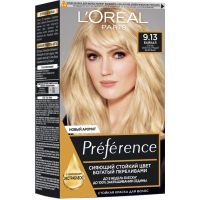 Краска для волос L'Oreal Paris Preference 9.13 - Очень светло-русый бежевый (3600520248844)