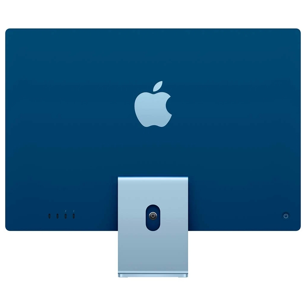 Компьютер Apple A2438 24" iMac Retina 4.5K / Apple M1 with 8-core GPU, 512SSD, Blue (MGPL3UA/A) изображение 3