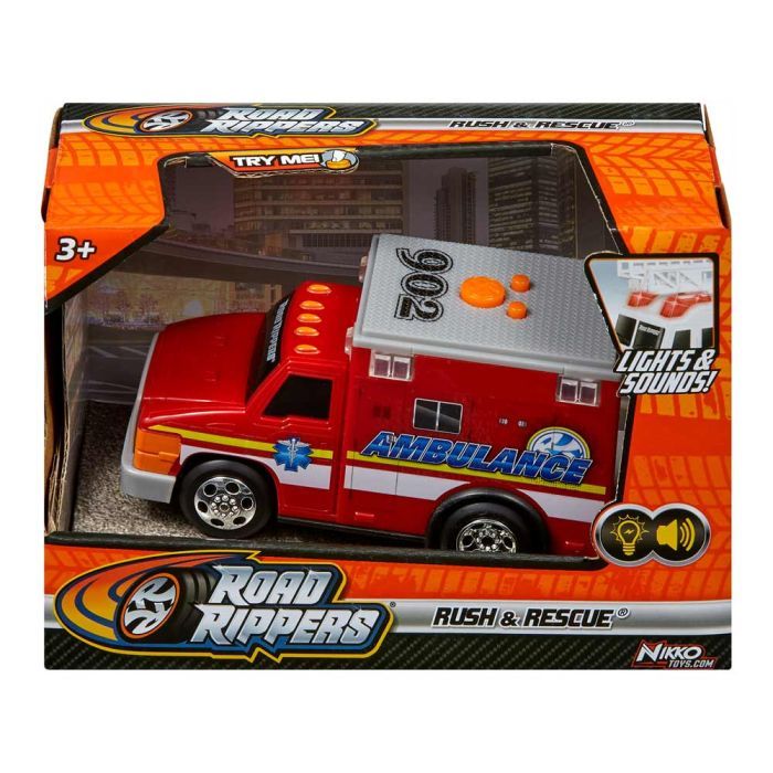Машина Road Rippers Rush and rescue Швидка допомога (20132) зображення 4