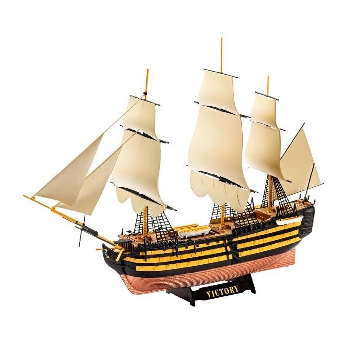 Сборная модель Revell Корабль HMS Victory уровень 3 масштаб 1:450 (RVL-05819) изображение 2