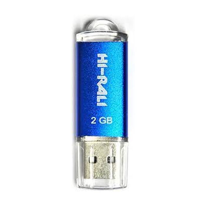 USB флеш накопитель Hi-Rali 2GB Rocket Series Blue USB 2.0 (HI-2GBRKTBL)