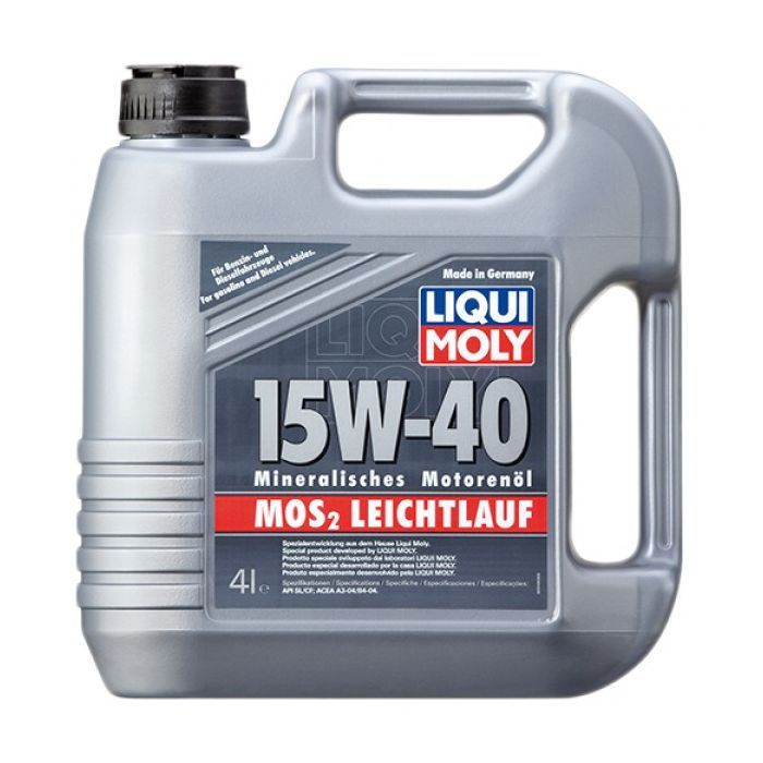 Моторное масло Liqui Moly MoS2 Leichtlauf SAE 15W-40 1л. (1932)