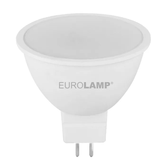 Лампочка Eurolamp LED SMD MR16 5W GU5.3 4000K 12V (LED-SMD-05534(12)(P))