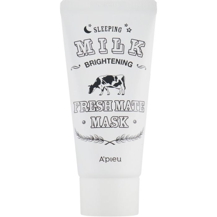 Маска для лица A'pieu Fresh Mate Mask ночная с молочными протеинами 50 мл (8806185745284)