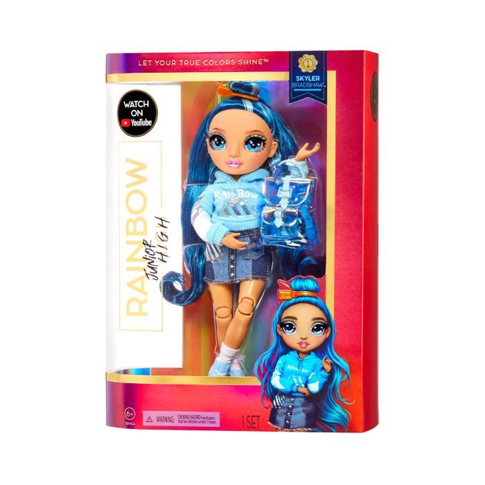 Кукла Rainbow High серии Junior - Скайлер Брэдшоу (580010) изображение 9