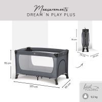 Детский манеж Hauck Dream N Play Plus Grey (60361-1) изображение 10