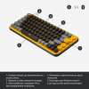 Клавіатура Logitech POP Keys Wireless Mechanical Keyboard Blast Yellow (920-010716) зображення 6