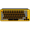 Клавиатура Logitech POP Keys Wireless Mechanical Keyboard Blast Yellow (920-010716)