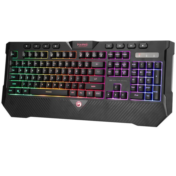 Клавіатура Marvo K656 3 colors-LED USB (K656) зображення 2